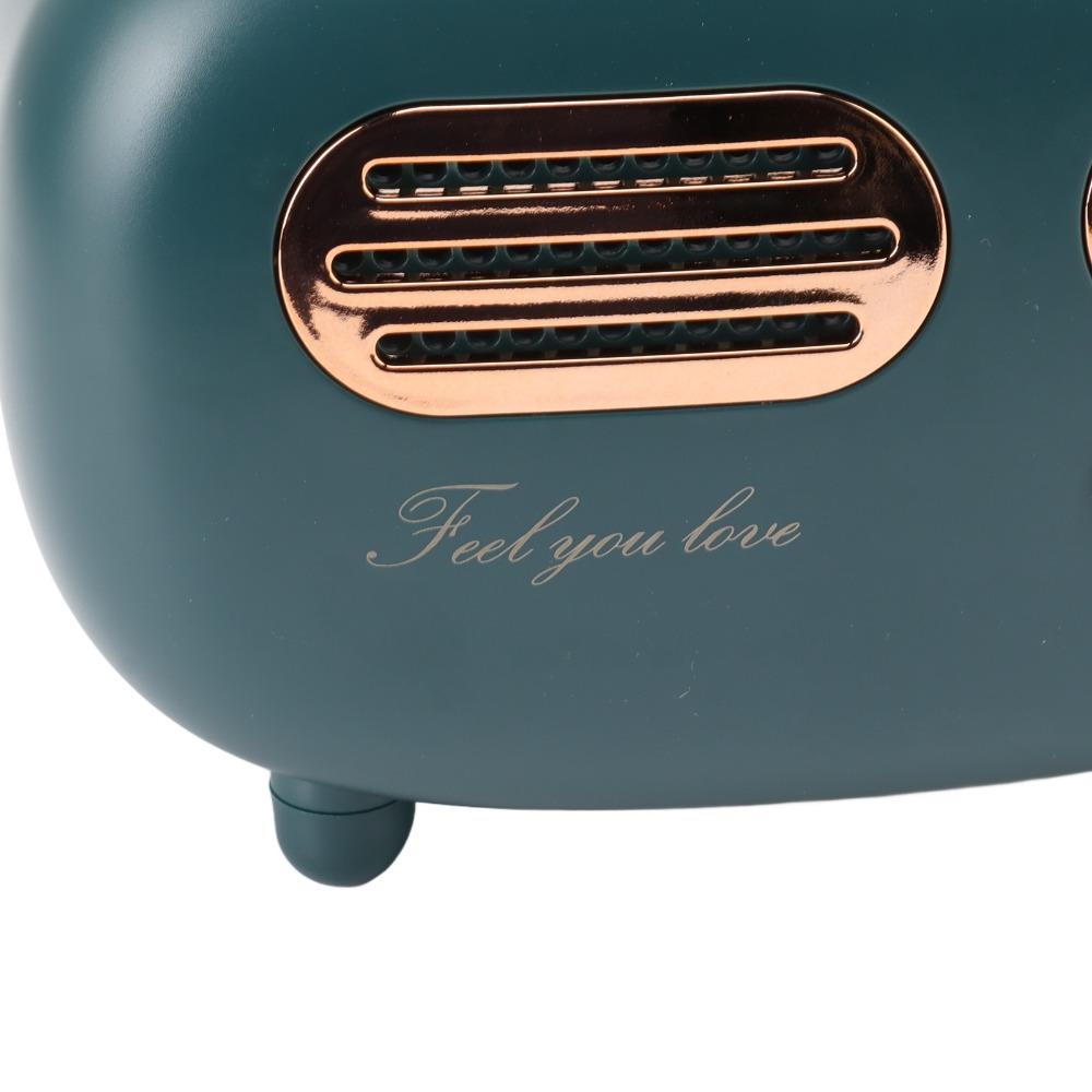 Home Decoration Radio Shape Retro Radio Tissue Box Decorative Multifunction Tissue Cover Box Creative Green Napkin Case Bedroom