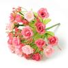 1 Stück Rosenkopf Künstliche Seide Strauß Haus Restaurant Vase Dekoration DIY Muttertag Hochzeit Dekor Braut Halteblumen
