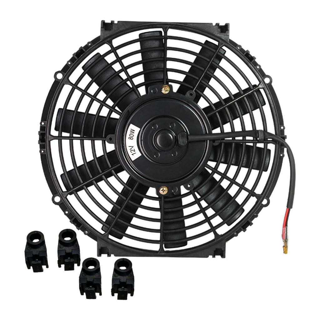 Generic Car Radiator Cooling Fan Cooler Fan Replaces Assembly High Performance Electric Fan Engines Cooling for Repairing