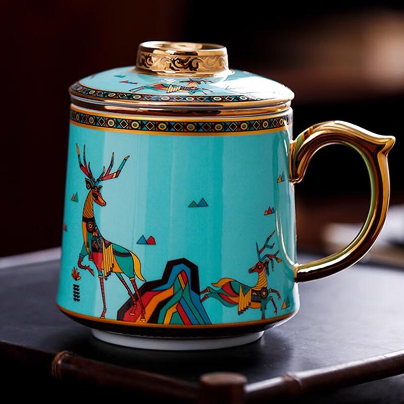 Jingdezhen Enamel Ceramic Tea Cup