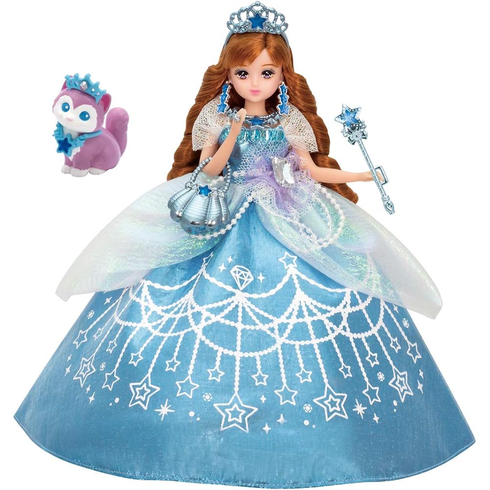 Takara Tomy “Licca-chan Doll Yumemiru Princess Starlight Saila-chan” dress-up doll, playhouse toy...