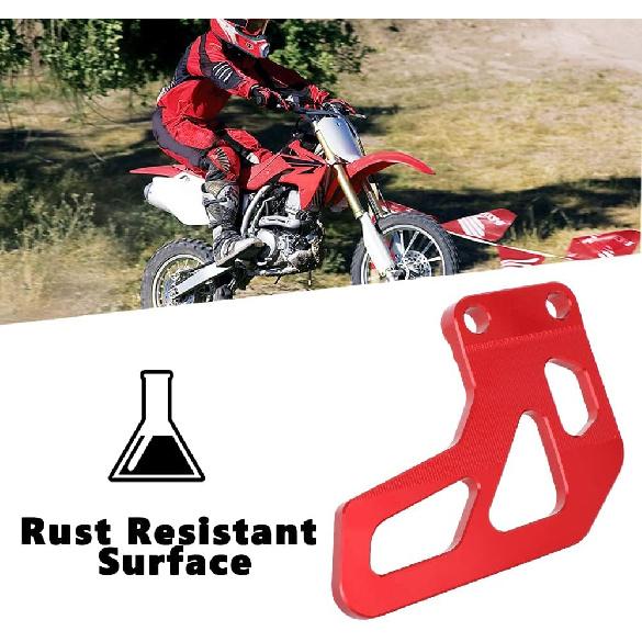 Dirt Bike Chain Guide Aluminum CNC for XR100R 1985-2003 XR80R 1985-2003 CRF100F 2004-2013 CRF80F 2004-2013 Red