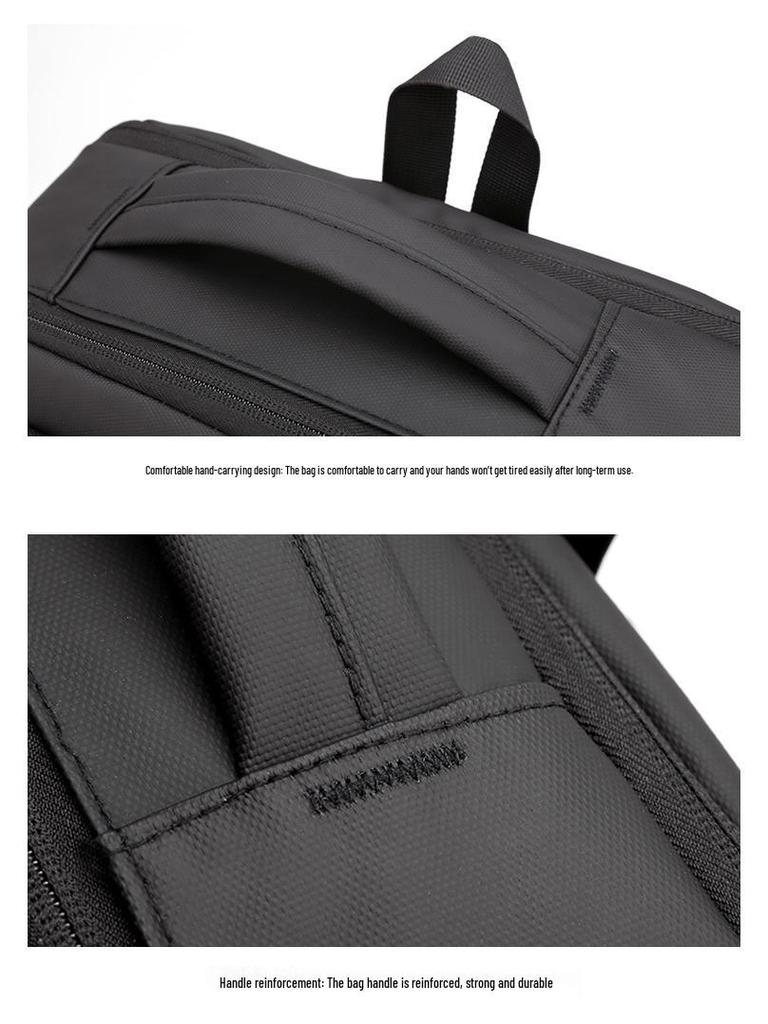 Men's Large Capacity Multifunctional Commuting Backpack for Business, Travel, and School