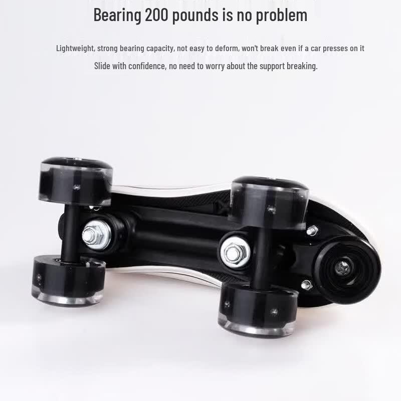 Shana High-Top Canvas Double-Row Roller Skates