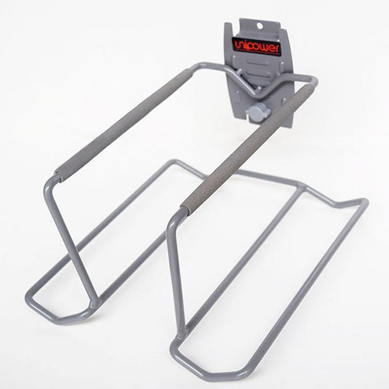 Tennis Racket Wall Mount Non-slip Metal Sports Equipment Organizer Holds 6 Balls and 4 Rackets Wall Mounted Garage Organizer for