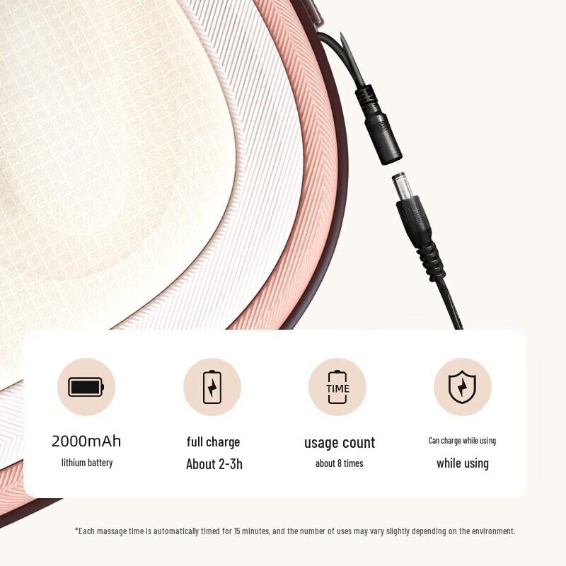 CLORIS Multi-Site Kneading Heat Massage Pillow