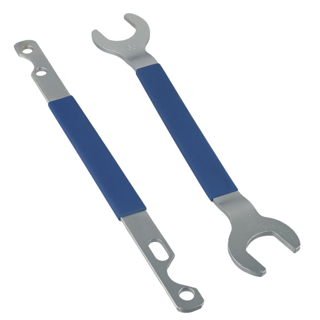 2 Stück Autoreparatur Lüfterkupplungsmutter Schlüssel & Kupplungshalter Entfernungswerkzeuge Für BMW 32mm/36mm Für Ford Lüfterkupplungsschlüssel Kohlenstoffstahl