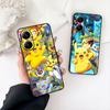 P-Pokemons GO P-Pikachus Mewtwo Phone Case for Samsung Galaxy S25 Edge S24 S23 FE Plus Ultra A16 A15 A55 A57 5G Cover Casing