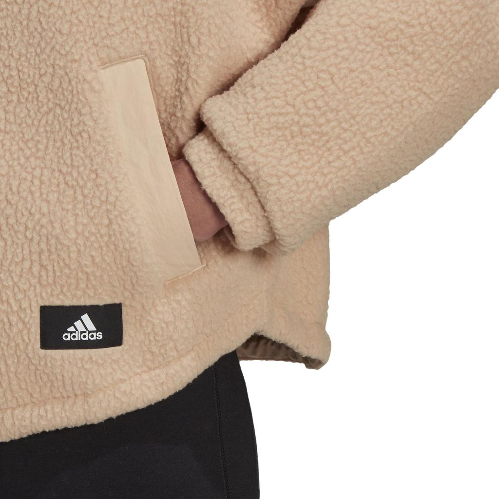 adidas Sportswear Sherpa Jacket Women's Apricot H24177