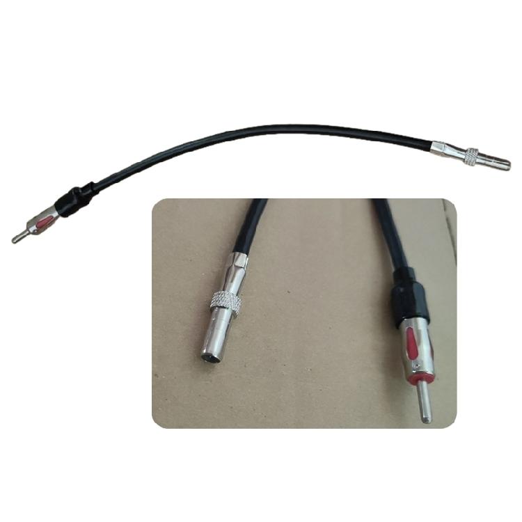 To DIN Connector Wire Car Radio Exterior Part Car Radio Antenna Adapter Car Stereo FM AM Antenna Adapter Cable