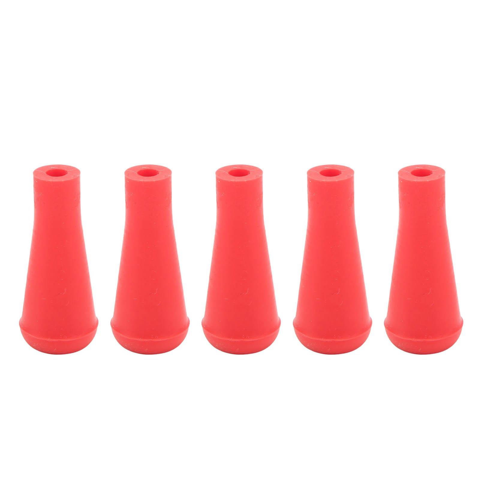 5 Pièces 6mm Tir à l'arc   Têtes Souples en Caoutchouc Pointes Blunt en Caoutchouc Têtes Larges pour Chasse Tir s Équipement d'Entraînement