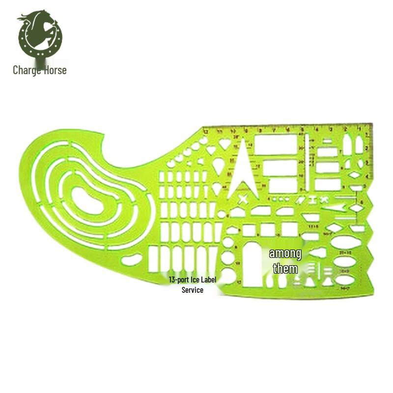 Chongfengju Type 13 Tactical Map Ruler