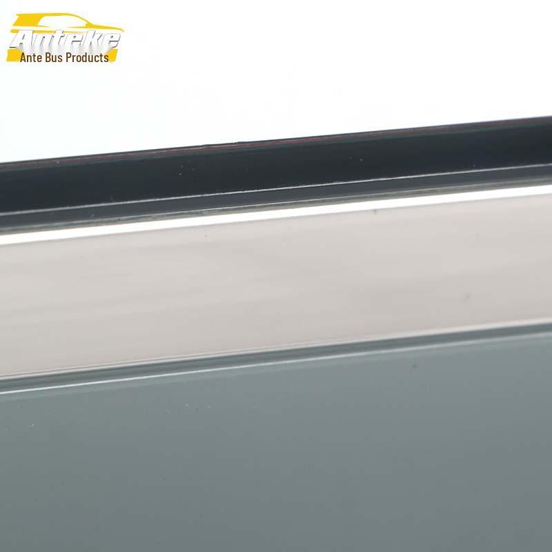 05-10 Tiida 3D Stainless Steel Rain Deflectors: Visor Trim & Decoration