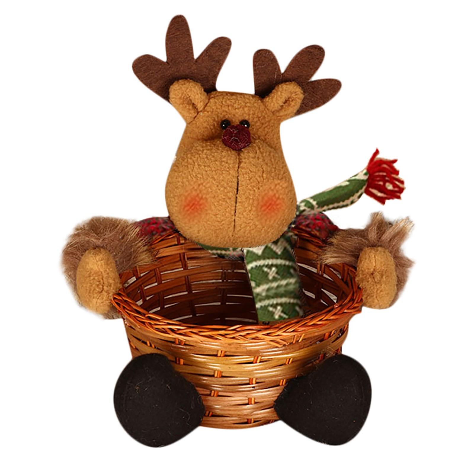 Christmas Candy Storage Basket Decoration  Storage Basket Gift