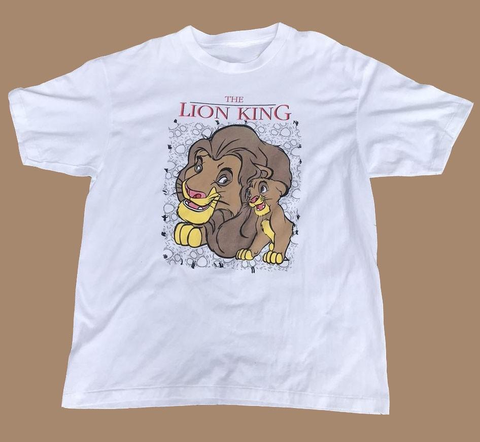 

New Disney Lion King Simba 90s Size S-5XL Movie Tee T-Shirt Reprint S