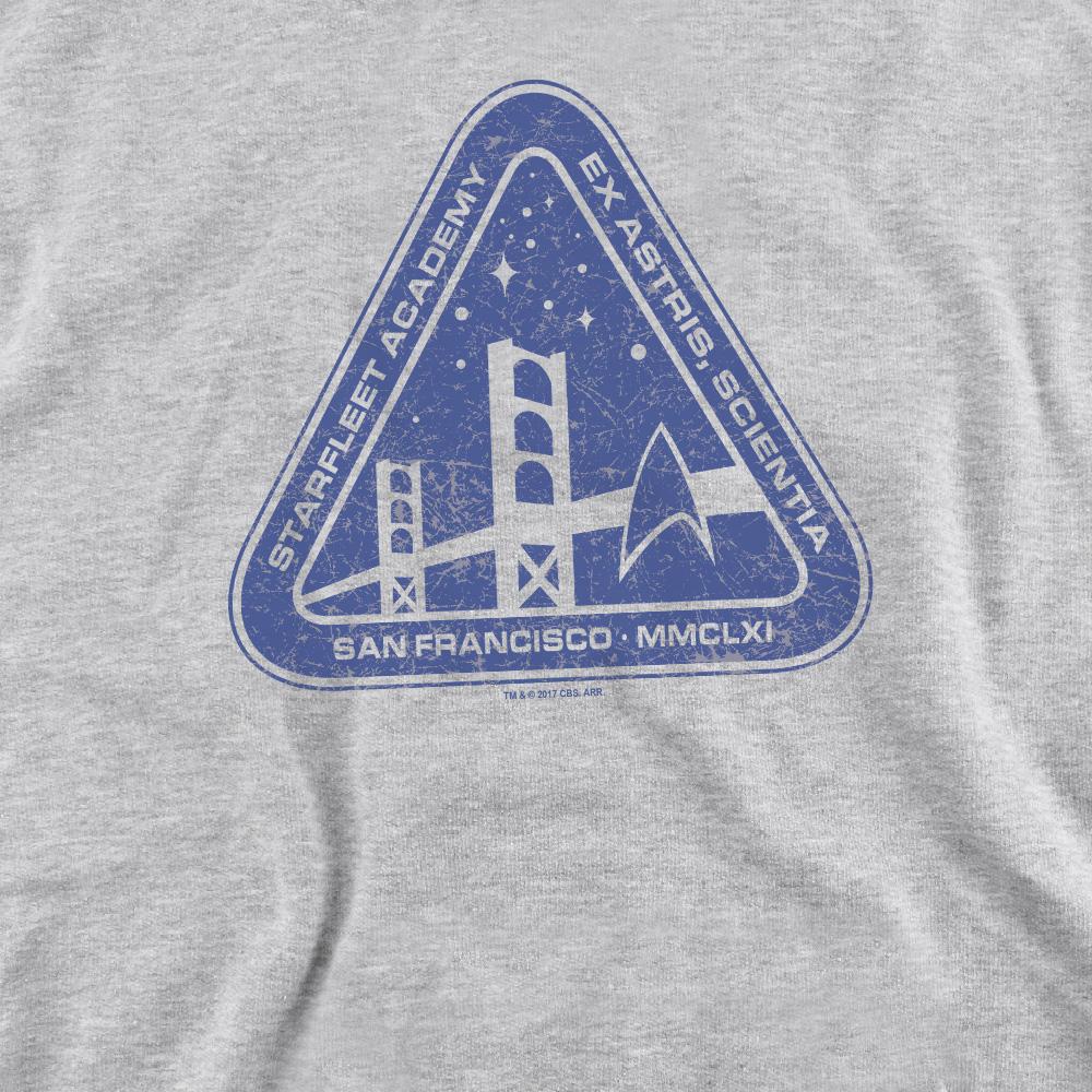 Star Trek Unisex Adult Distressed Logo Sweatshirt