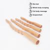 Natural Beech Wooden Neck Shoulder Back Massager Scrape Wood Guasha Stick for Massage Gouache Therapy SPA Beauty Salon Health