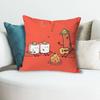 Funny Food Art Anime Celebrity Merchandise AllMatch Printed Pillow Case Sofa Car Office Room Decoration Protector