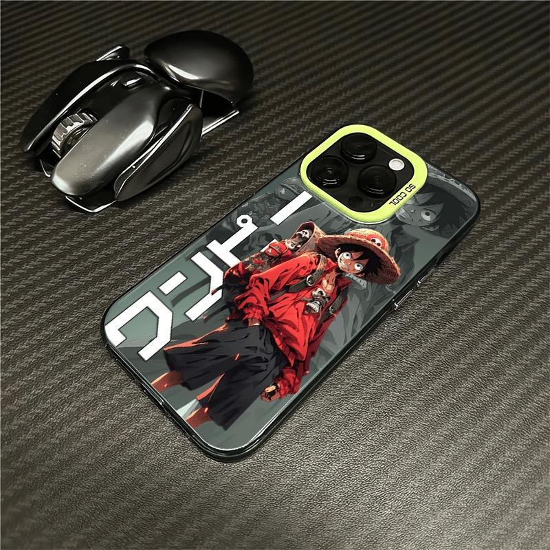 Hot Sale Anime Characters Colored Sier Phone Case For Iphone 15 Max 14 13 12 11 X IMD Transparent 16 Pro Shockproof Cover