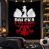 Wall Hanging Tapestry Poland Print Cloth for Living Room Bedroom Home Decor
