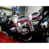 Silver Cnc Aluminum Motorcycle Handlebar Riser Kit For Honda Kawasaki 1 1/8" Bar