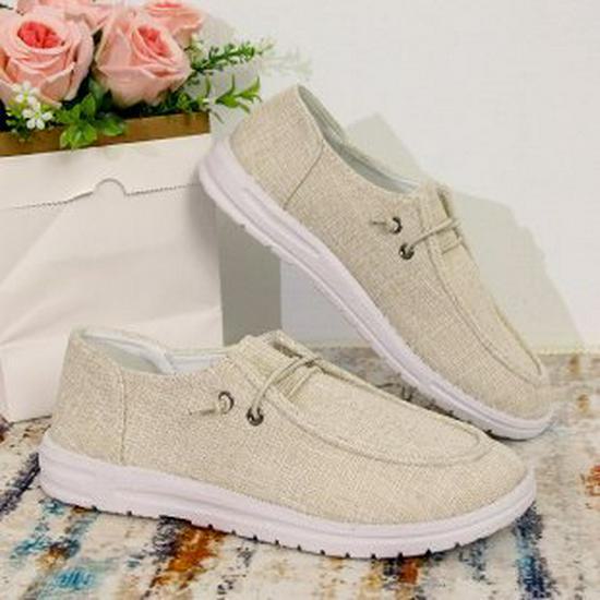 Women's Large Size Casual Loafers - 2024 Spring/Autumn, European & American Style, Flat-Bottom, Low-Top