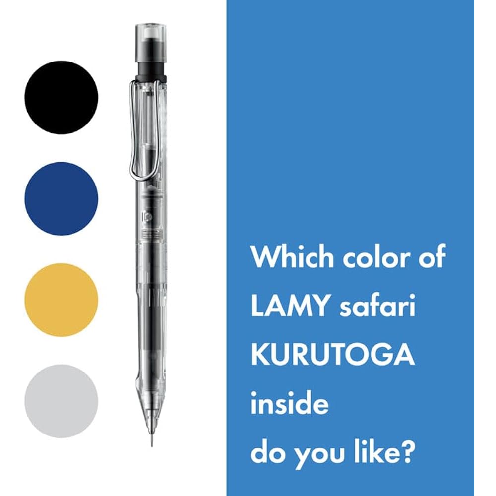 LAMY SAFARI KURUTOGA INSIDE mechanical pen LK14 blue [price for 2 bottles]