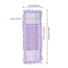 40x10cm Obdélníková podložka na úklid domácnosti Chenille Náhradní hlava mopu na prach pro domácnost Snadno vyměnitelná hlava mopu na prach
