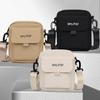 Men's Shoulder Bag Letter Print Crossbody Bag Mobile Phone Bag