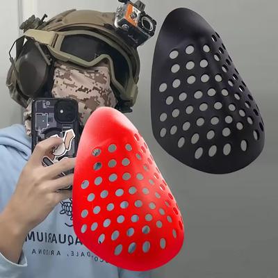 Anime Mask Black Mini Mask Cosplay Props Spider Faceshell Silica Black/Red HalloweenHalf Face Shell Nose and Mouth Mas Cover