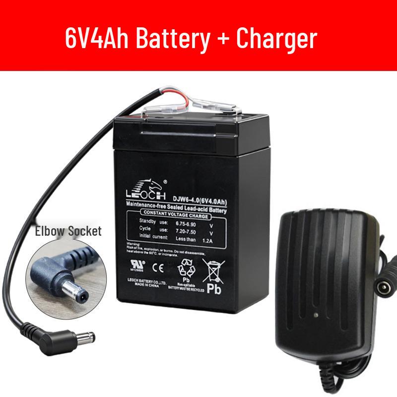 LEOCH DJW6-4.0 6V 4AH Universal Stroller Battery