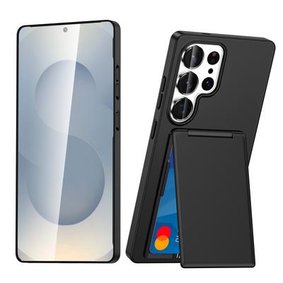 Přenosné pouzdro s ochranným krytem a slotem na karty pro Samsung Galaxy S25 Ultra S24 S22 S23 Plus Kryty tašek na telefon
