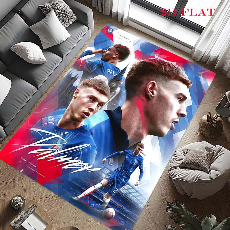Cole Palmer Power Poster Carpet Rug for Living Room Bedroom Home Sofa Decoration,Kids play Nonslip Floor Mat