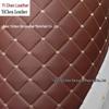 Diamond Lattice Sponge-Backed PVC Leather Fabric for Car Interiors
