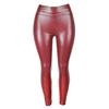 Pu Leather Pants For Women With High Waist And Slimming Fit For Casual Wear