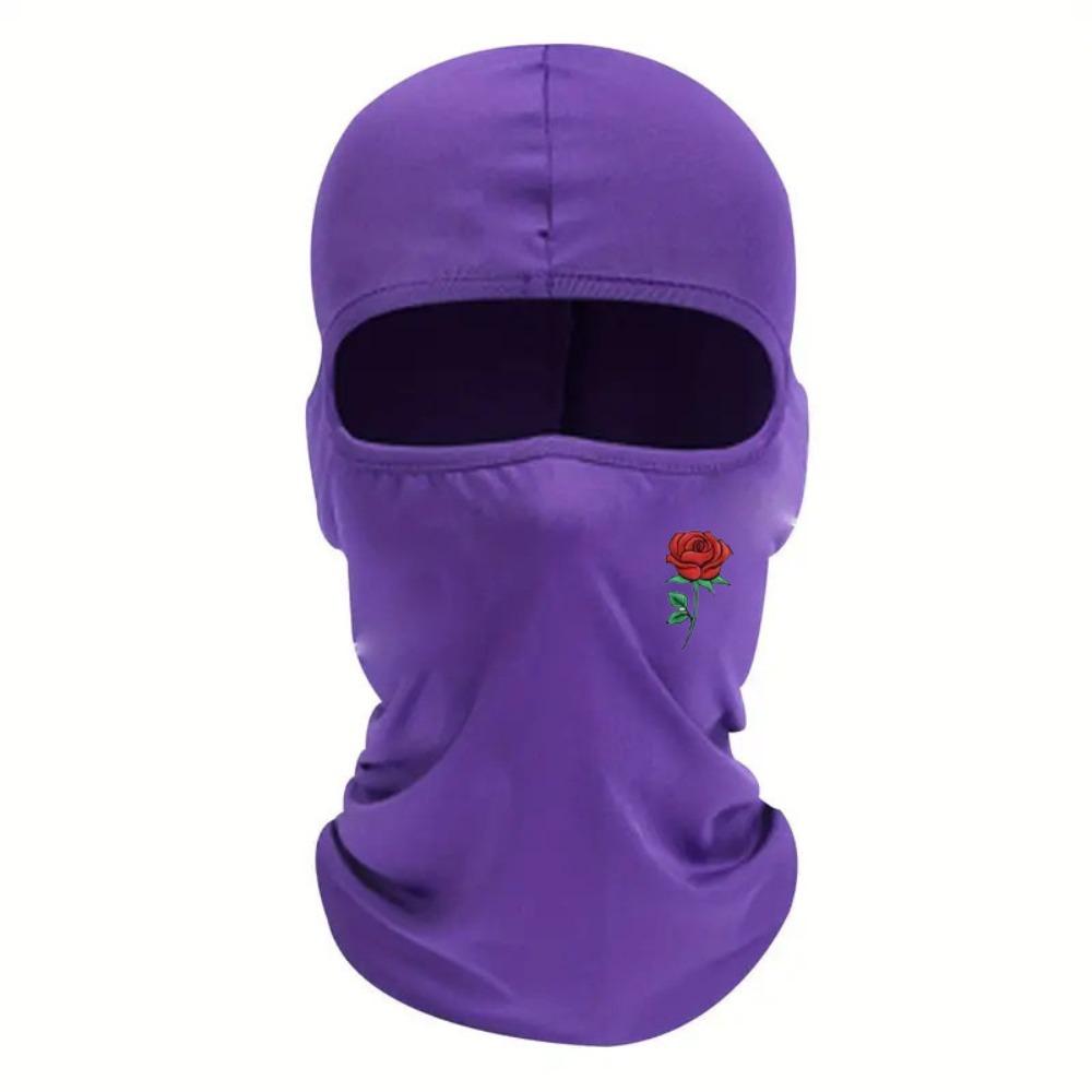 

Солнцезащитный балаклава-шапка Ветрозащитная маска на голову и лицо Новая Женская Мужская Капюшон Для улицы Велоспорт фиолетовый