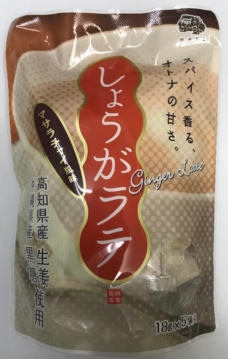 Oda Confectionery Ginger Latte Chai x 10 (Masala Flavor) (90g)
