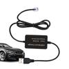 Cablu detector radar - Cablu USB la mufă Rj11, Înlocuitor USB la Rj11/DC 3.5