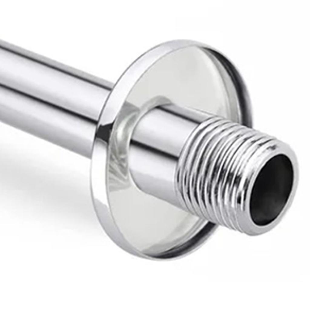 Sprchové rameno trubka 50m celková délka 20mm průměr kulaté nerezové chromované odolné proti rzi