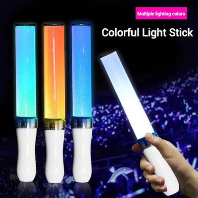 1/5Pcs Glow Sticks with Hook Luminous Fluorescence Light Up Glow In The Dark Club Bar Concert Party Light Sticks Party Props