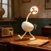 Yousheng Funny Chicken Night Light Flexible LED Desk Light with Bendable Neck And Movable Limbs Portable Bedside Lamp for Sleep Reading And Lighting