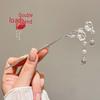 Traditional Sandalwood Hairpin for Chinese Cheongsam & Hanfu Updo