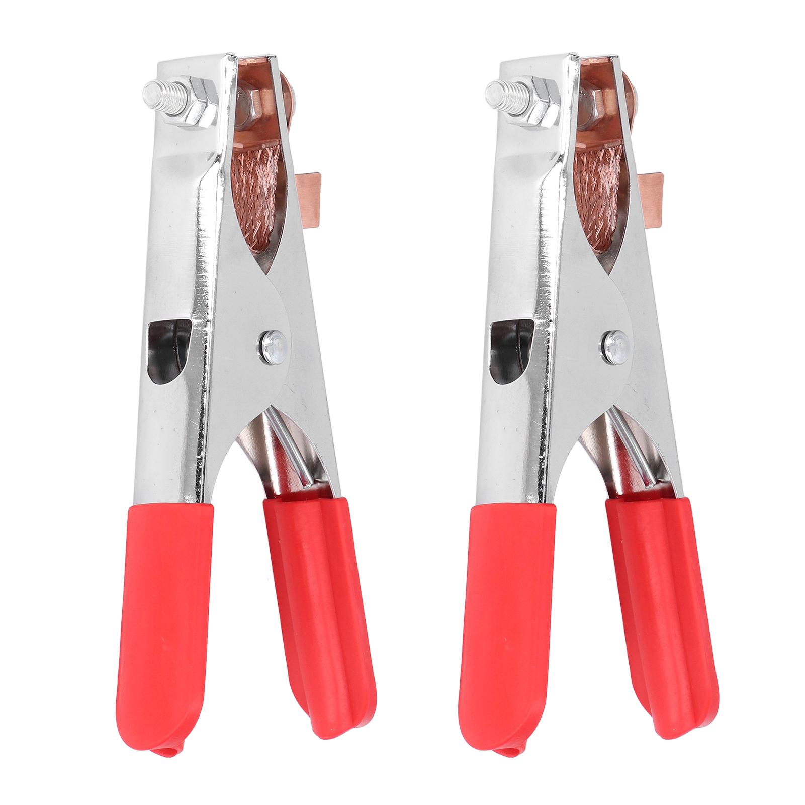 

2 шт. Сварочный зажим заземления 300А Зажим заземления Надежная фиксация Удерживающий инструмент Комплект