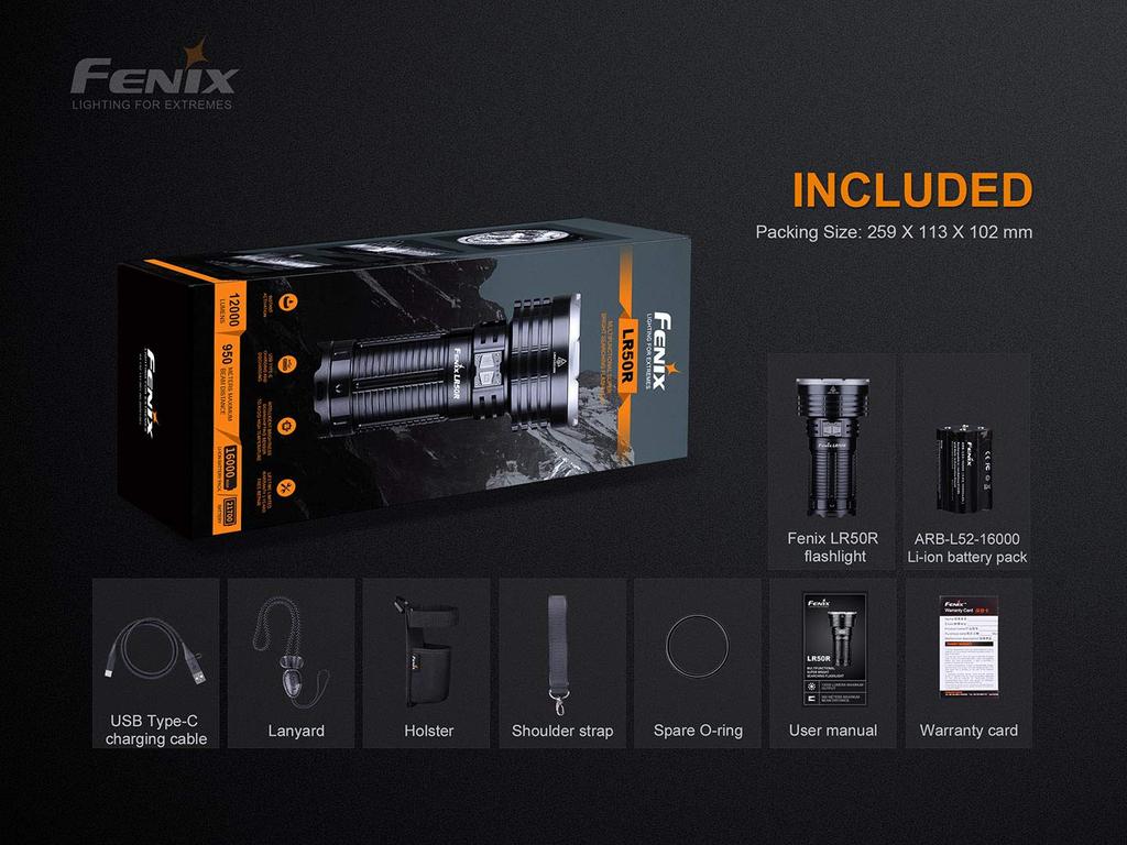 FENIX LED Light LR50R LR50R