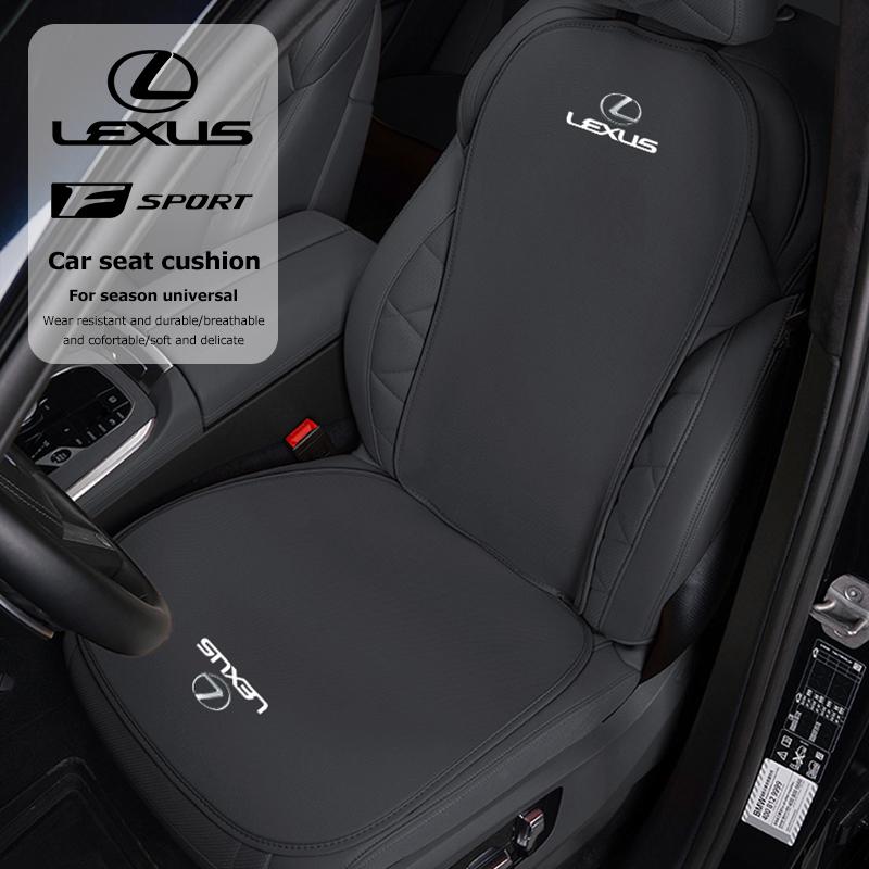Car Ice Silk Seat Cushion Cover Interior Accessories Tire Valve Cap For Lexus F SPORT ES RX NX LS UX GS IS300 IS430 RX350 NX260