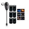 Interior Car Decoration Accessories USB Starry Sky Projection Lamp, Manual Focus Projector Light, Night Light for Vehicle Ambient Room, Romantic