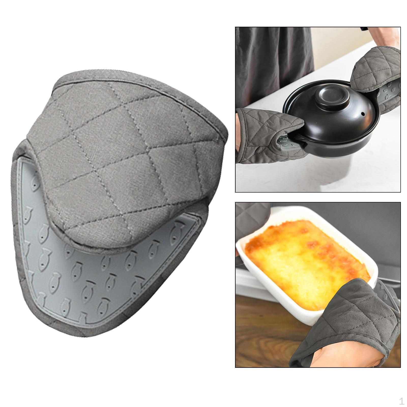 

Мини-прихватка для духовки, держатель для кастрюли, многофункциональная, нескользящая термостойкая кухонная варежка для форм для выпечки