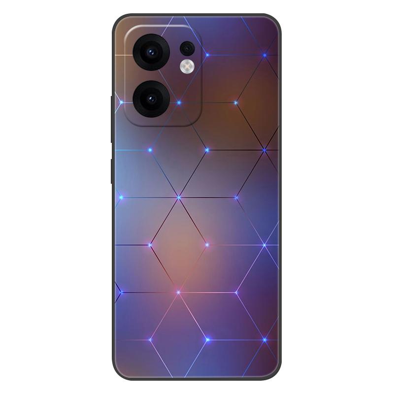 For OPPO Reno13 F Case 13F Flowers Silicone Soft TPU Back Cover For OPPO Reno 13F 5G Case CPH2699 Coque Shockproof Fundas