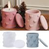 High Quality Silicone Heart Embossed Box DIY Resin Moulds For Crafting Heart Embossed Storage Boxes And Flower Pots