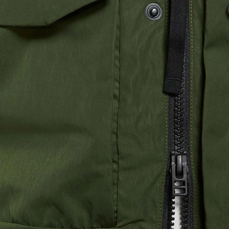 Nike Premium Essentials M65 Unlined Packable Hood Lightweight Logo Jacket Men Jacket Green DC6771-326